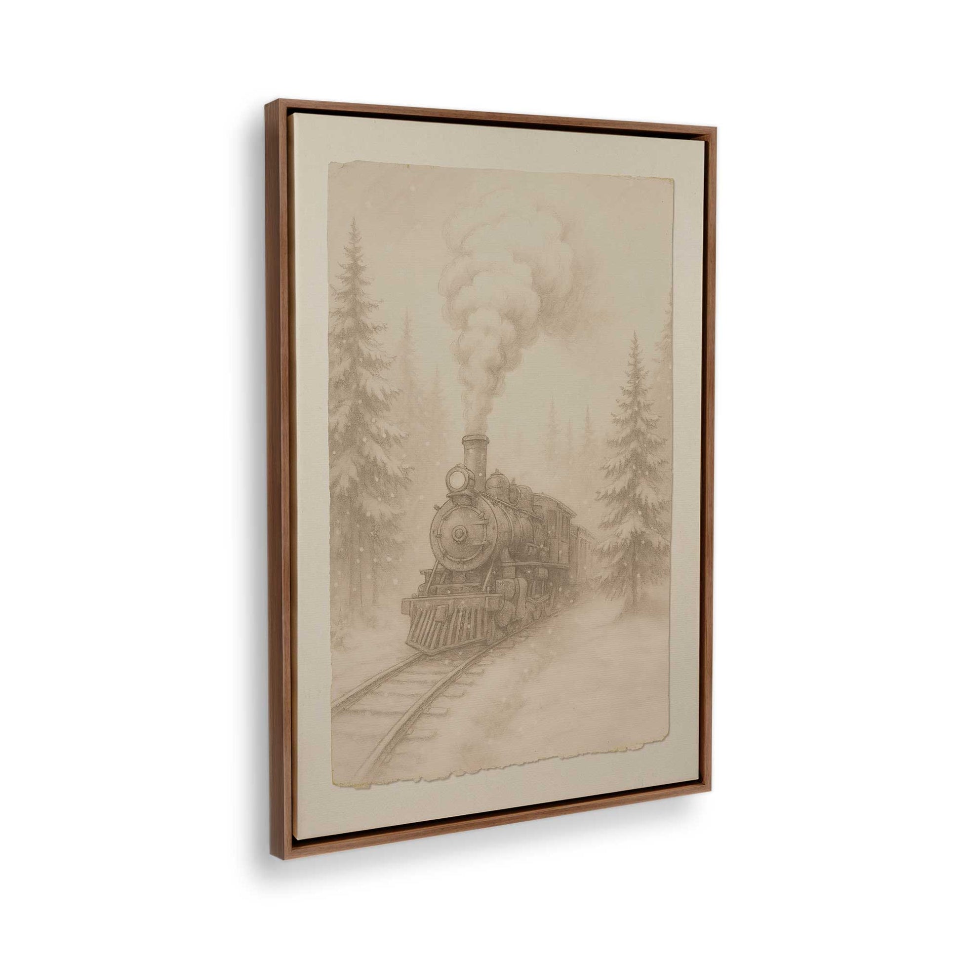 [Color:Walnut], Picture of the corner of the art