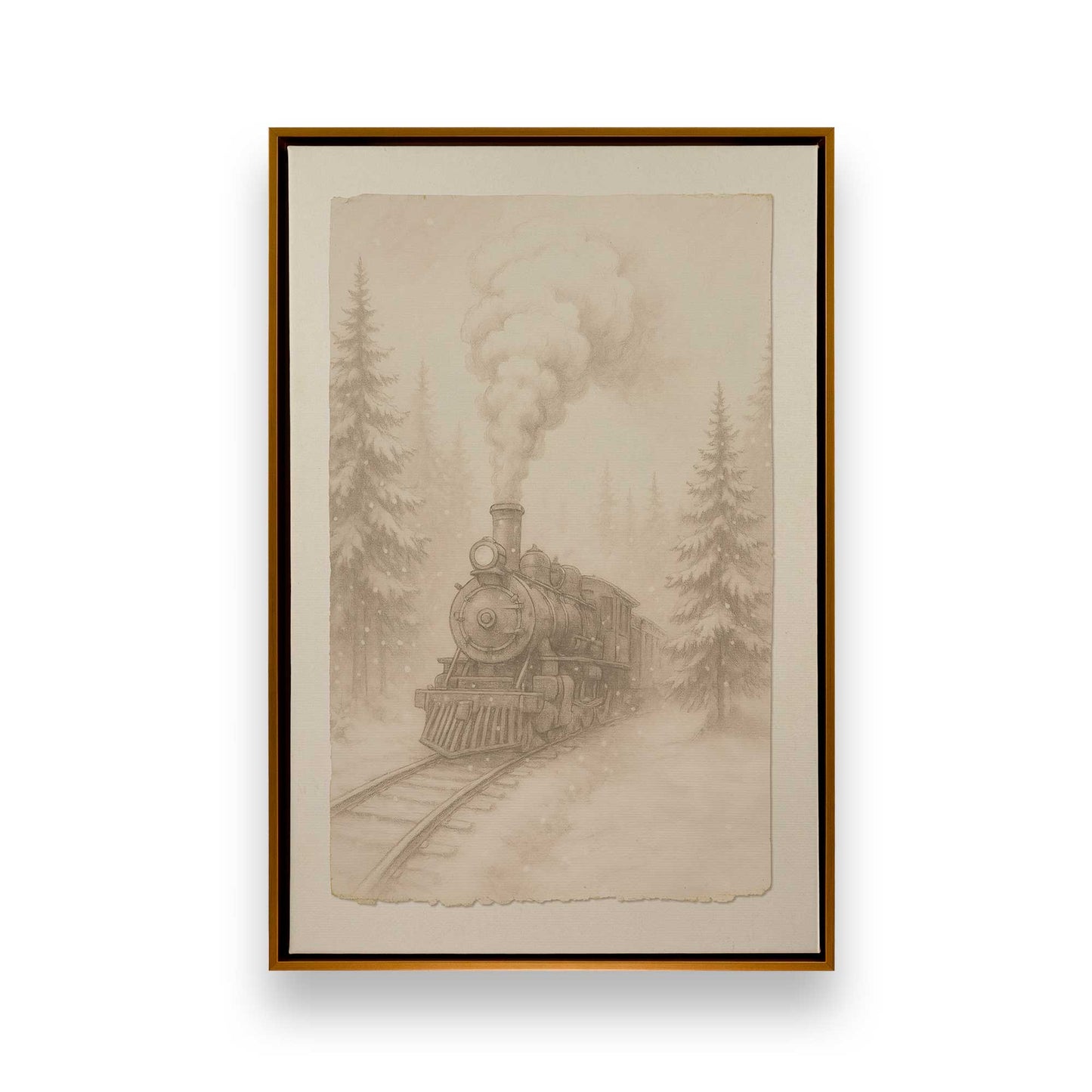 [Color:Polished Gold], Picture of art in a Polished Gold frame