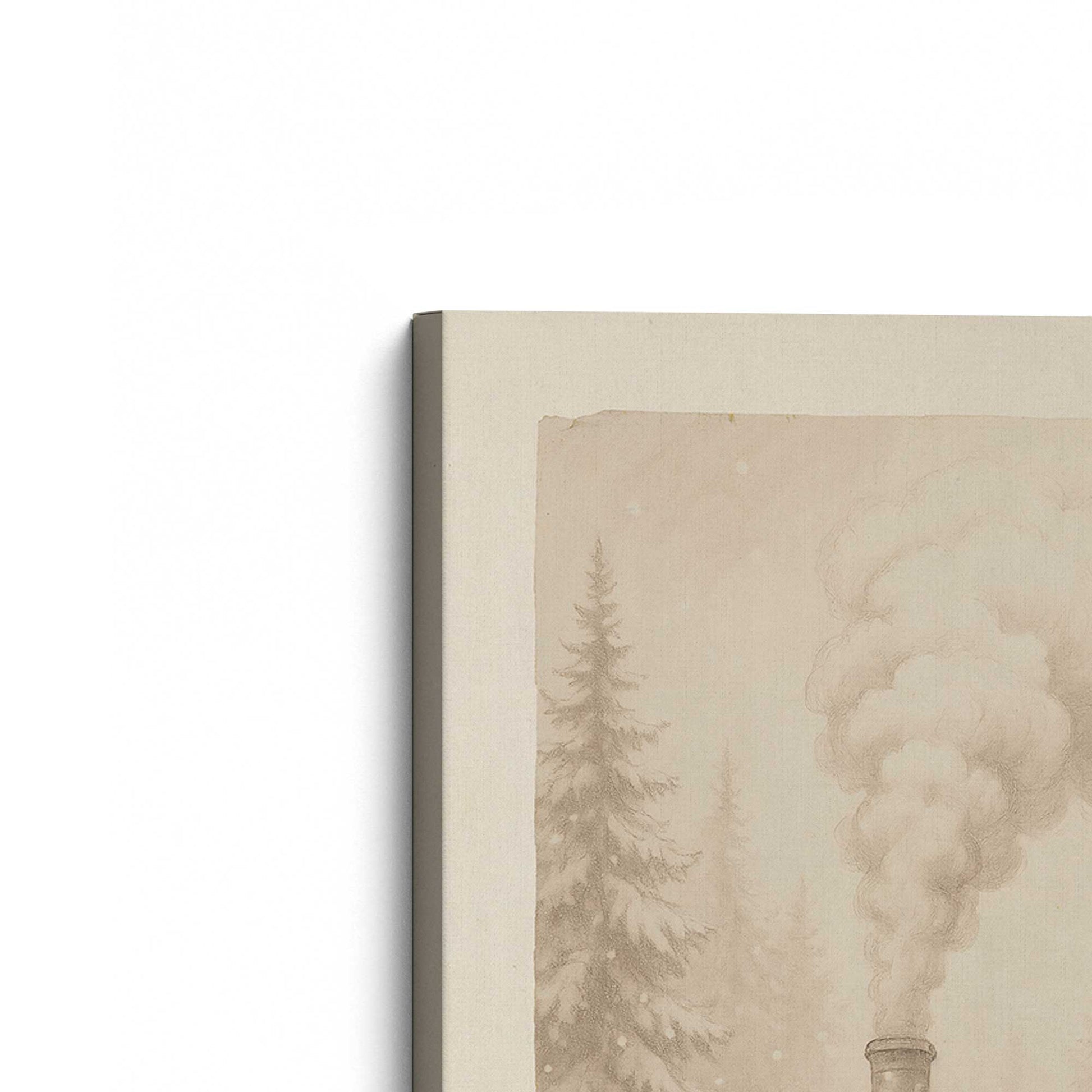 [Color:Stretched Canvas], Picture of the corner of the art