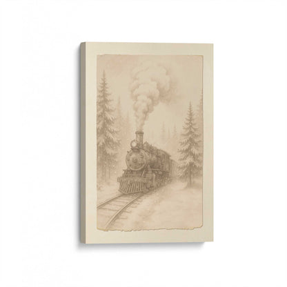 [Color:Stretched Canvas], Picture of art at an angle