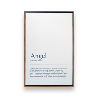 [Color:Walnut], Picture of art in a Walnut frame