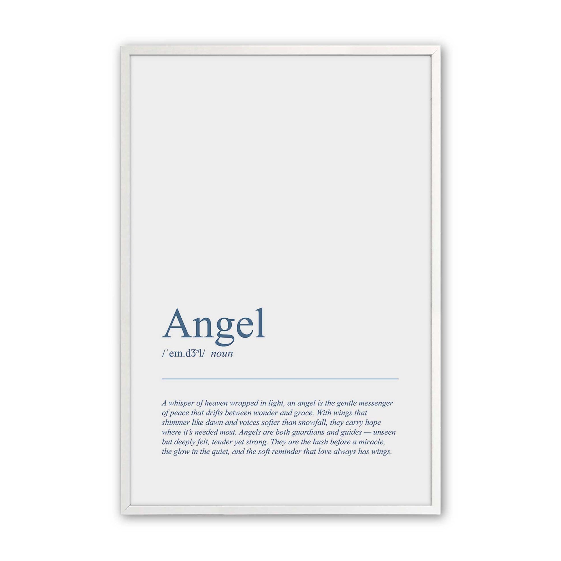 [Color:Opaque White], Picture of art in a Opaque White frame