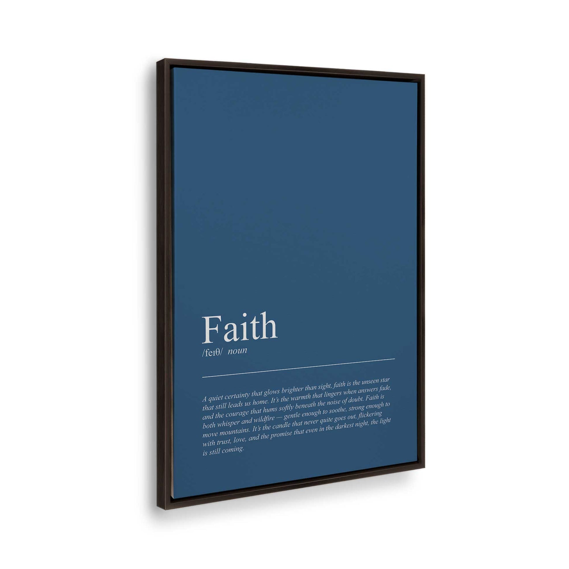 [Color:Espresso], Picture of the corner of the art