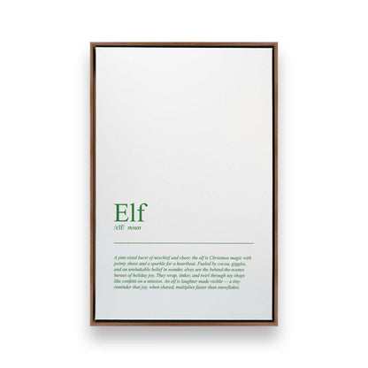 [Color:Walnut], Picture of art in a Walnut frame