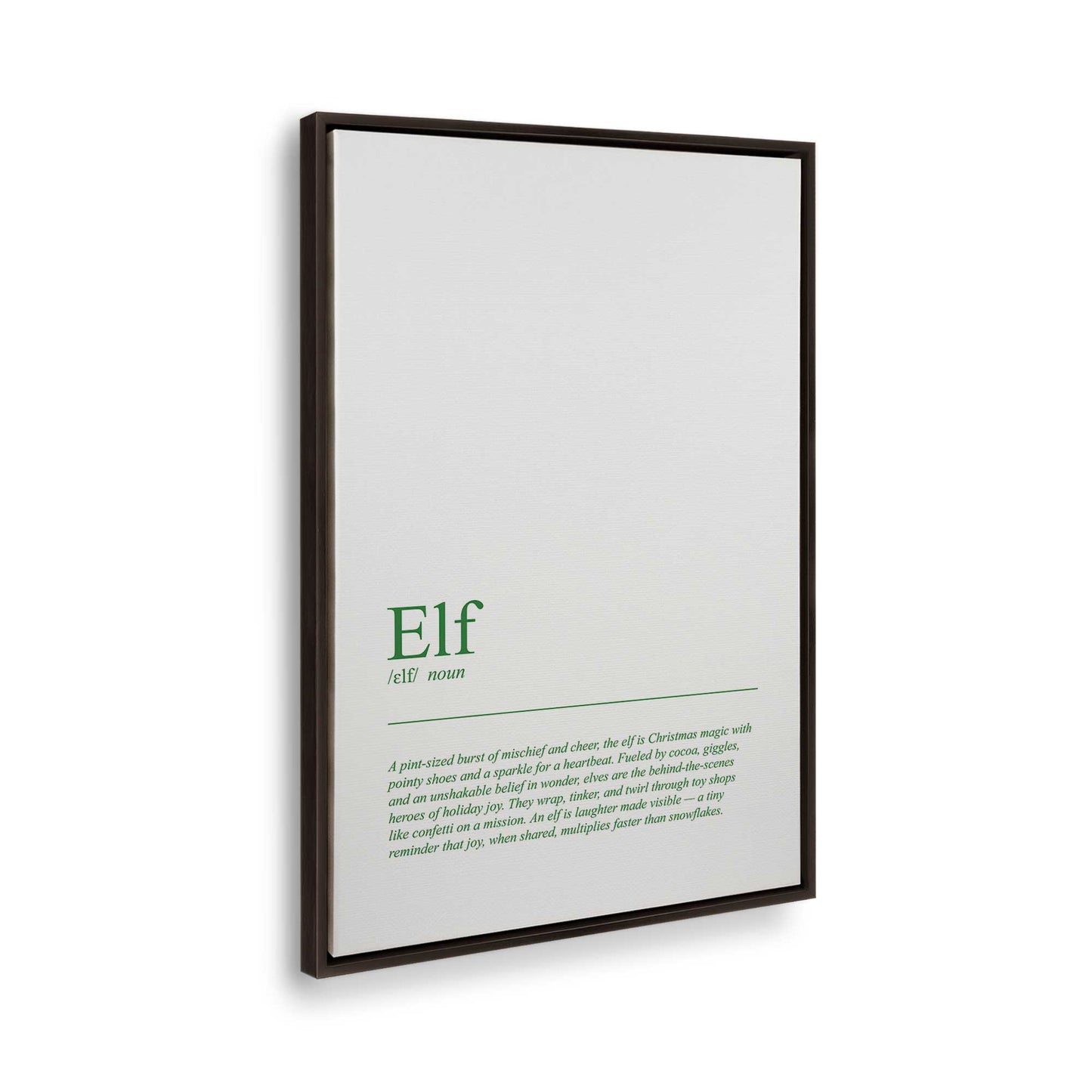 [Color:Espresso], Picture of the corner of the art