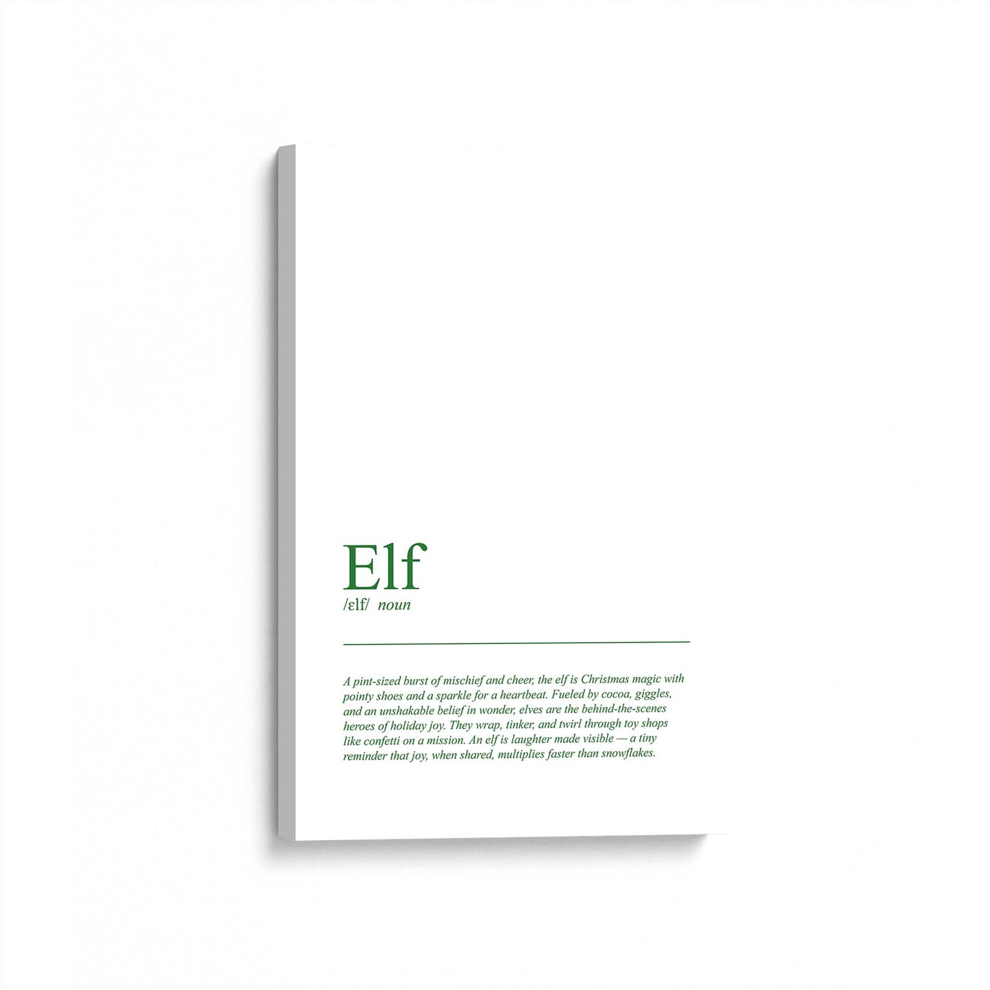 [Color:Stretched Canvas], Picture of art at an angle