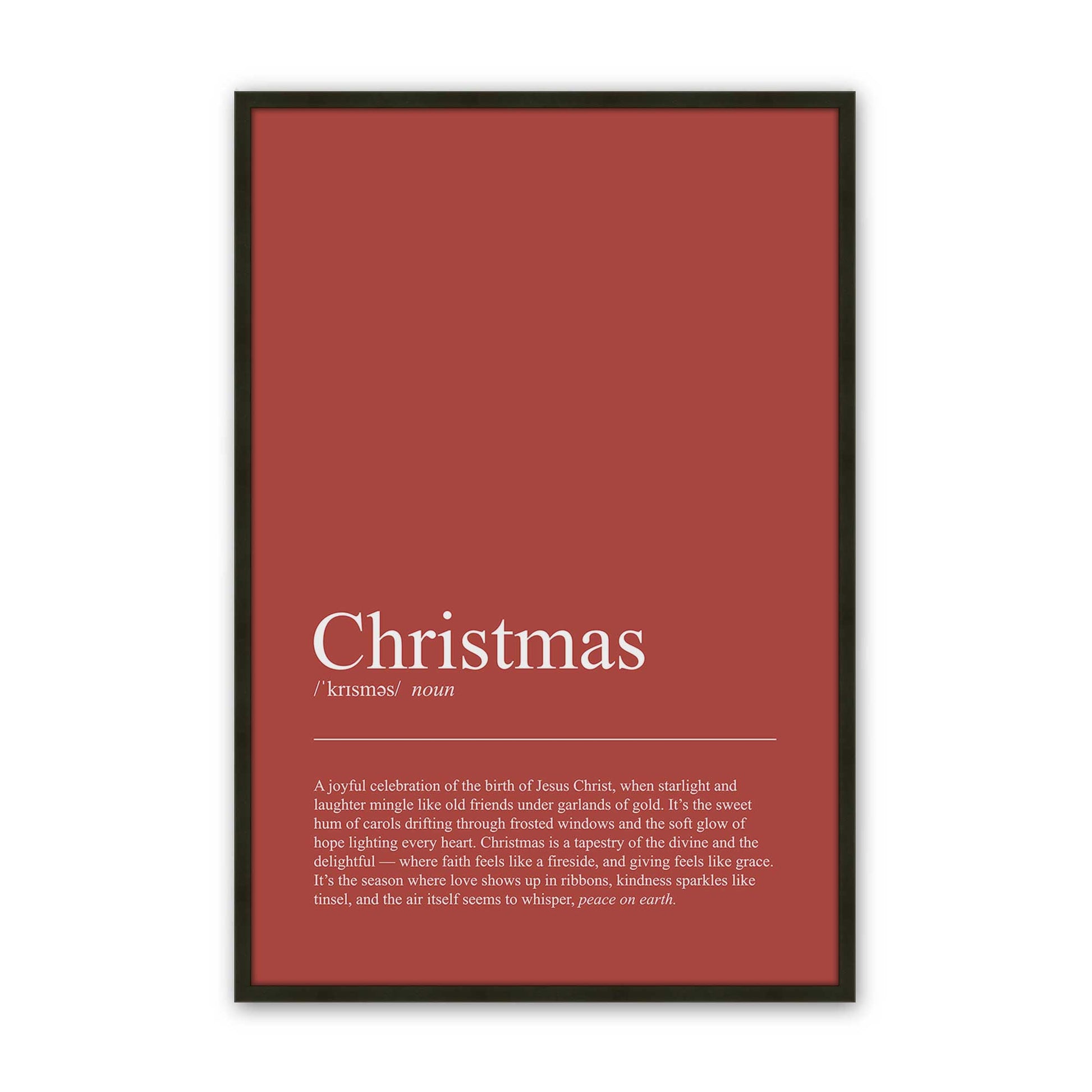 [Color:Satin Black], Picture of art in a Satin Black frame