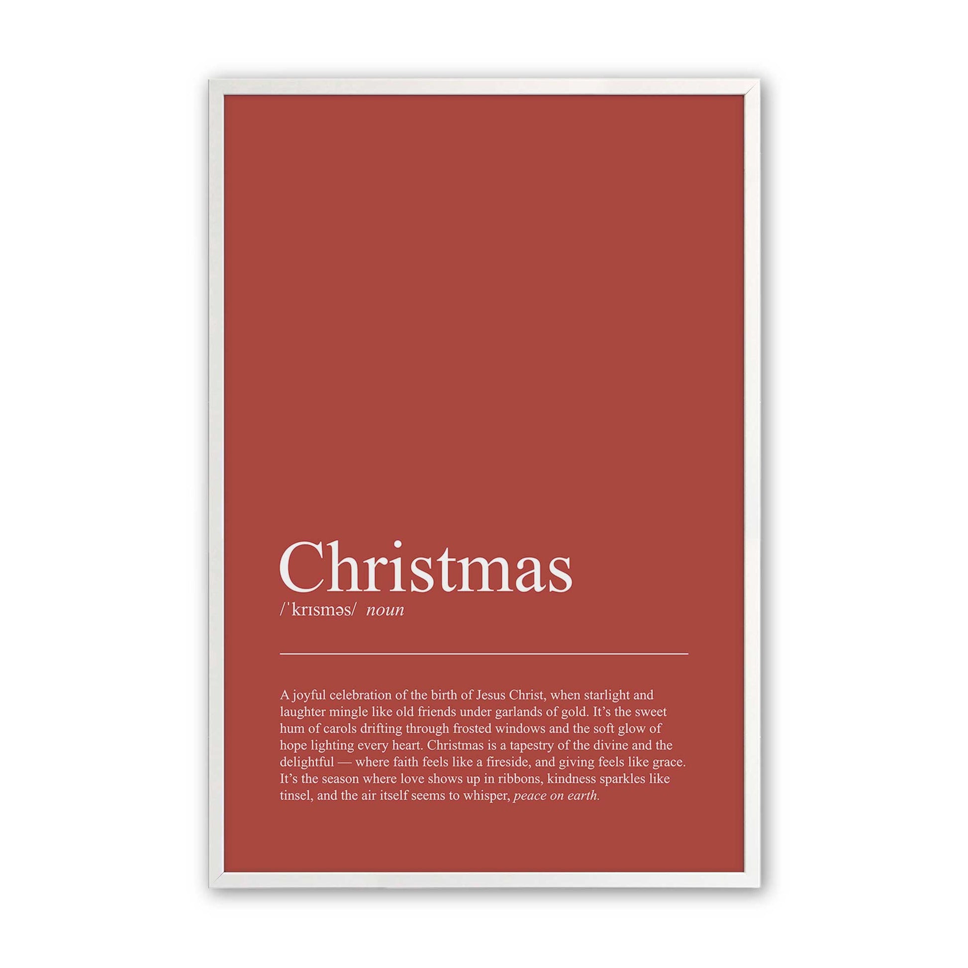 [Color:Opaque White], Picture of art in a Opaque White frame