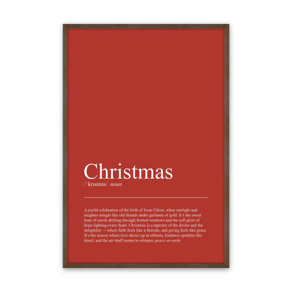 [Color:Walnut], Picture of art in a Walnut frame