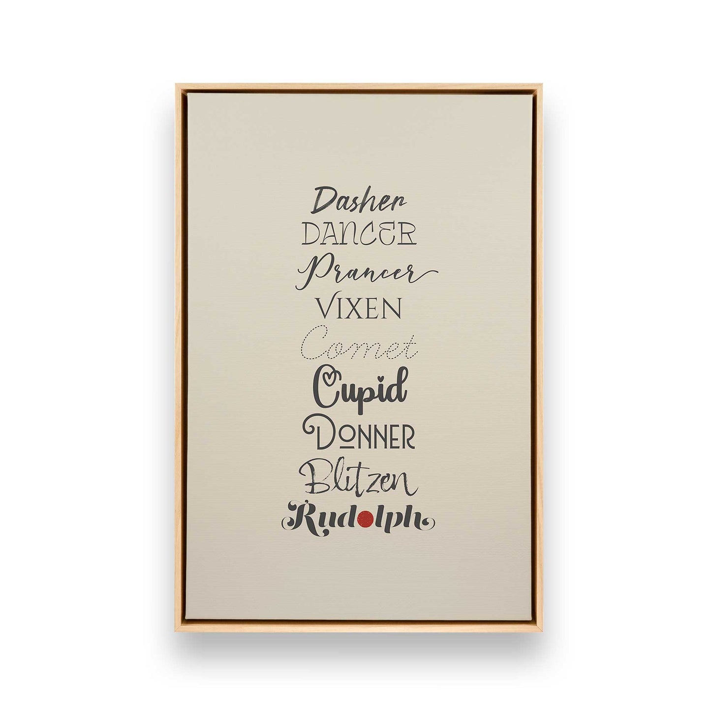 [Color:American Maple], Picture of art in a American Maple frame