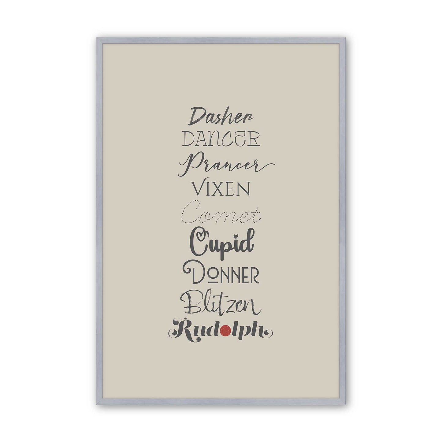 [Color:Polished Chrome], Picture of art in a Polished Chrome frame