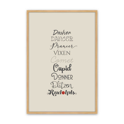 [Color:American Maple], Picture of art in a American Maple frame