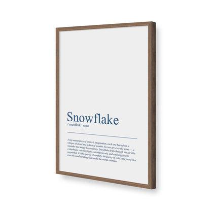 [Color:Walnut], Picture of art in a Walnut frame of the corner