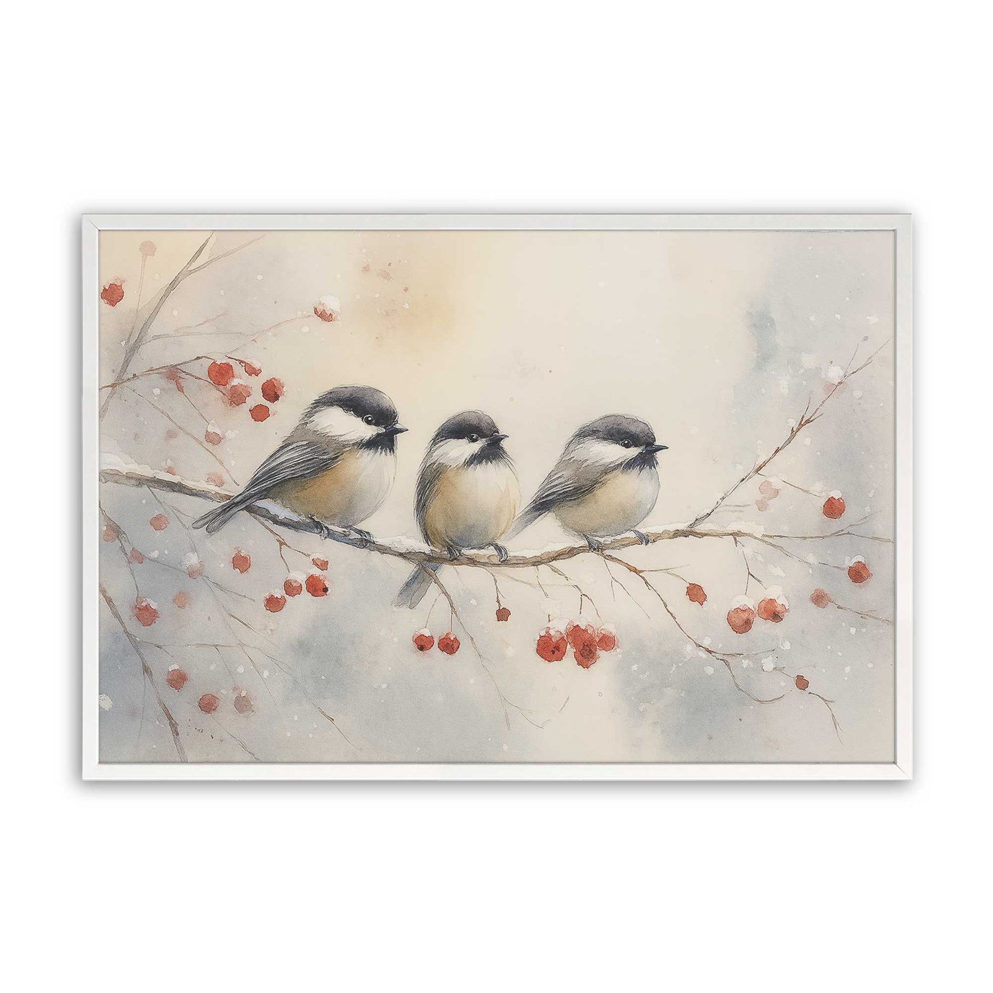 [Color:Opaque White], Picture of art in a Opaque White frame