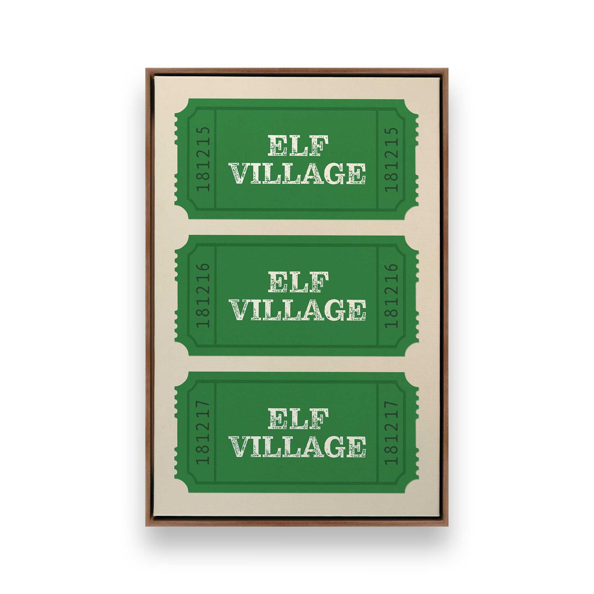 [Color:Walnut], Picture of art in a Walnut frame