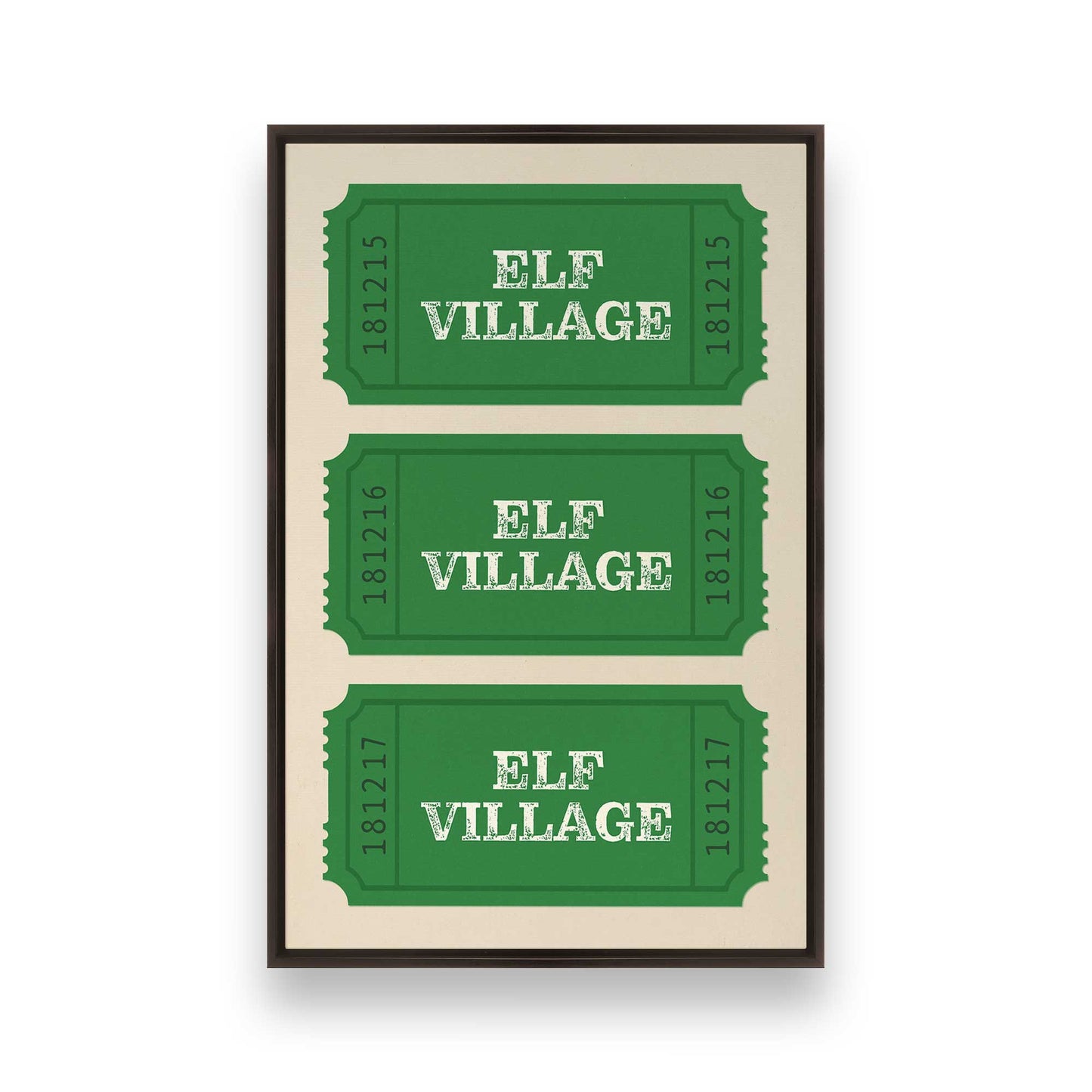 [Color:Espresso], Picture of art in a Espresso frame