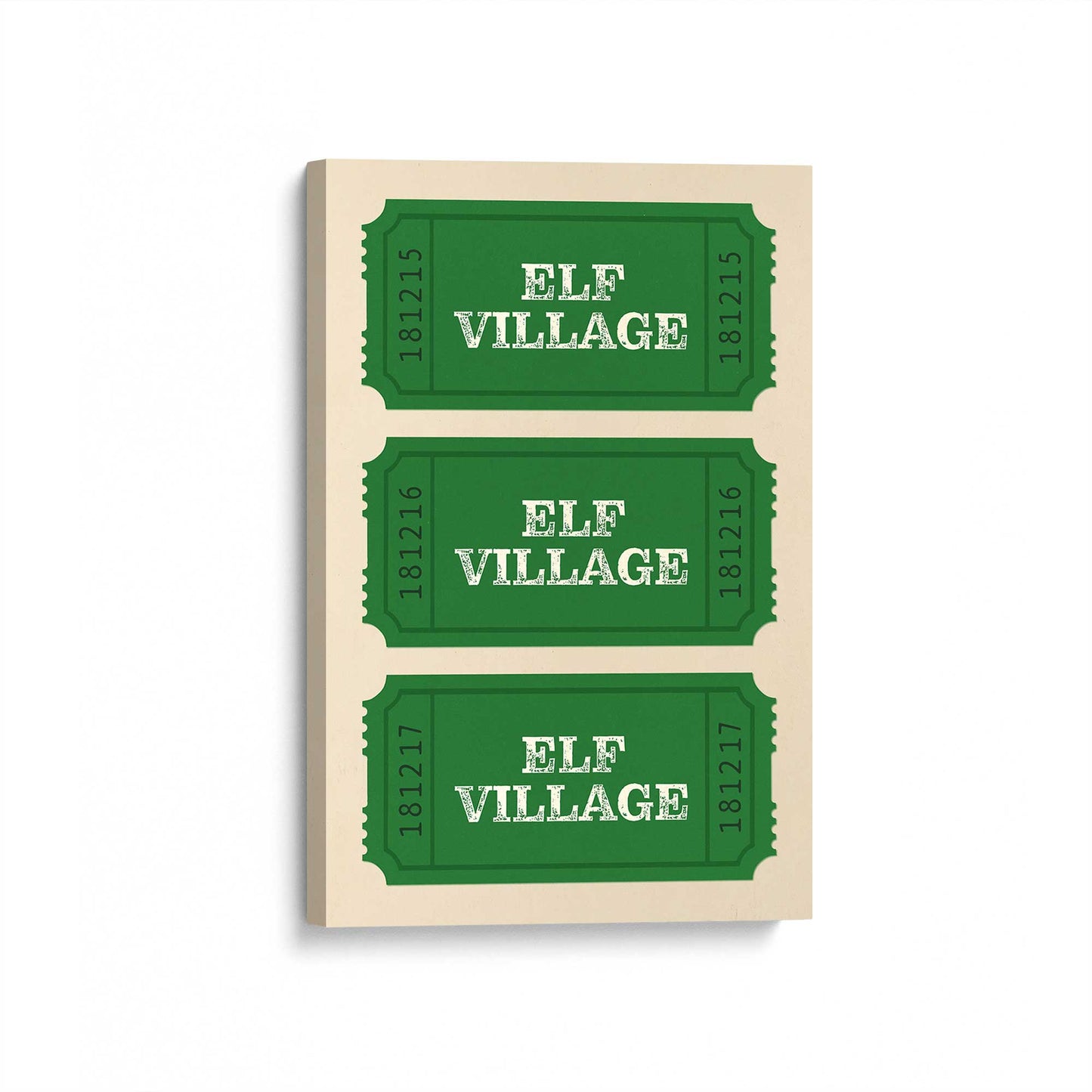 [Color:Stretched Canvas], Picture of art at an angle