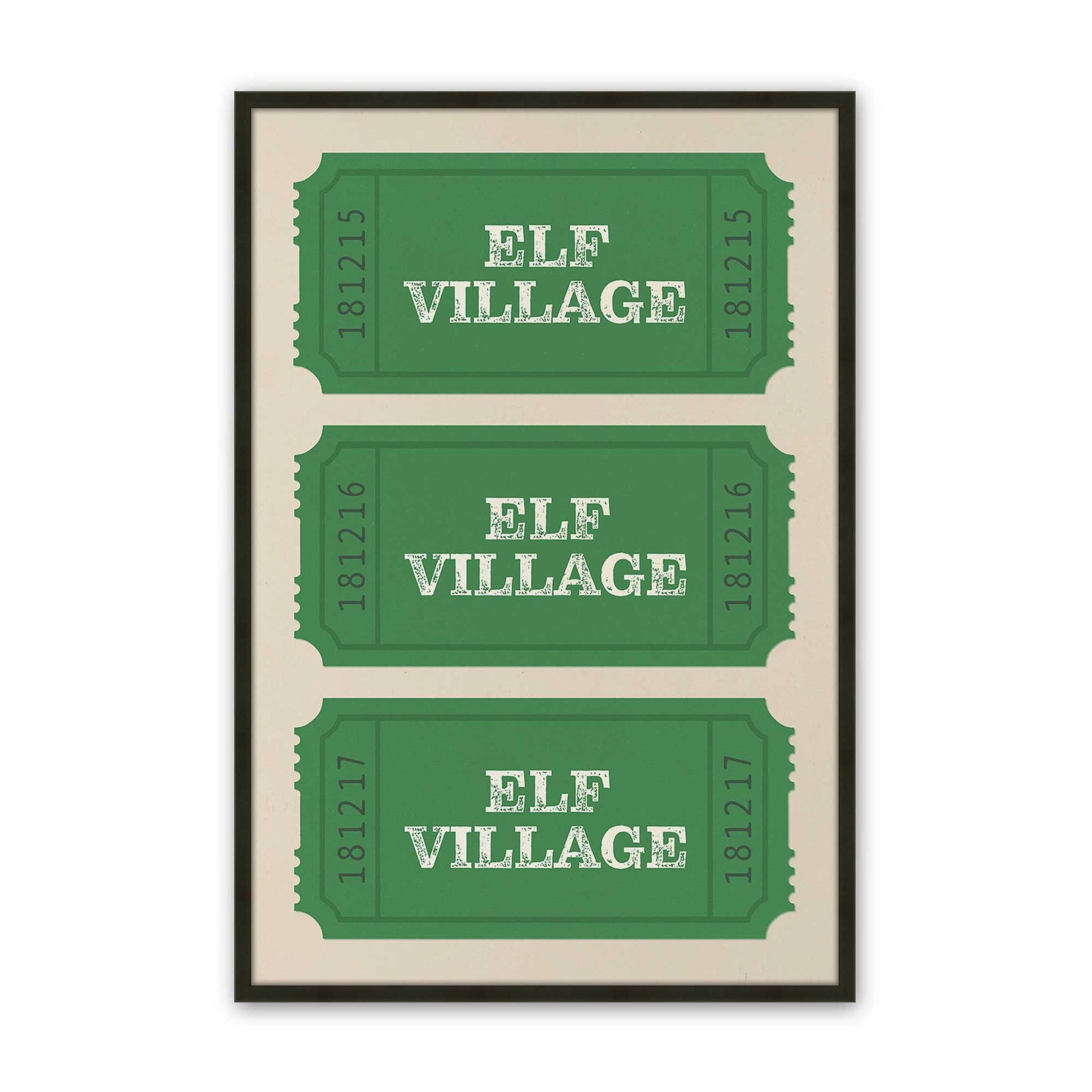 [Color:Satin Black], Picture of art in a Satin Black frame