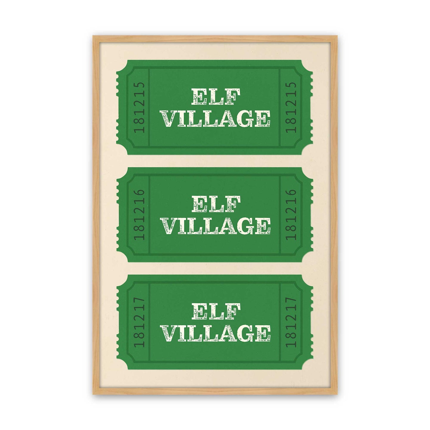 [Color:American Maple], Picture of art in a American Maple frame