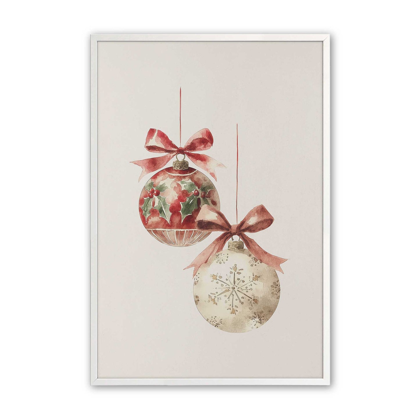 [Color:Opaque White], Picture of art in a Opaque White frame