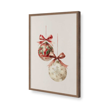 [Color:Walnut], Picture of art in a Walnut frame of the corner