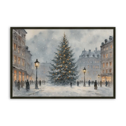 [Color:Satin Black], Picture of art in a Satin Black frame