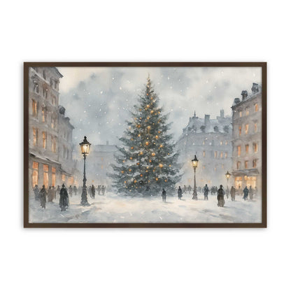 [Color:Belvinder Brown], Picture of art in a Belvinder Brown frame