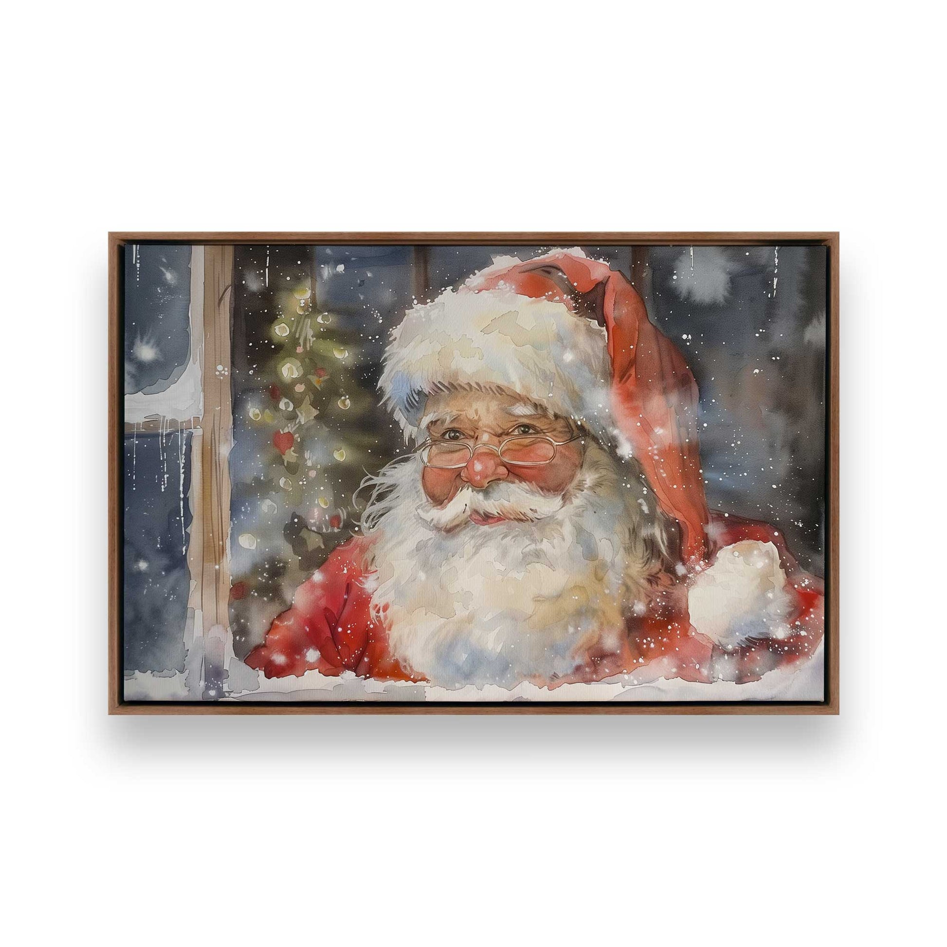 [Color:Walnut], Picture of art in a Walnut frame