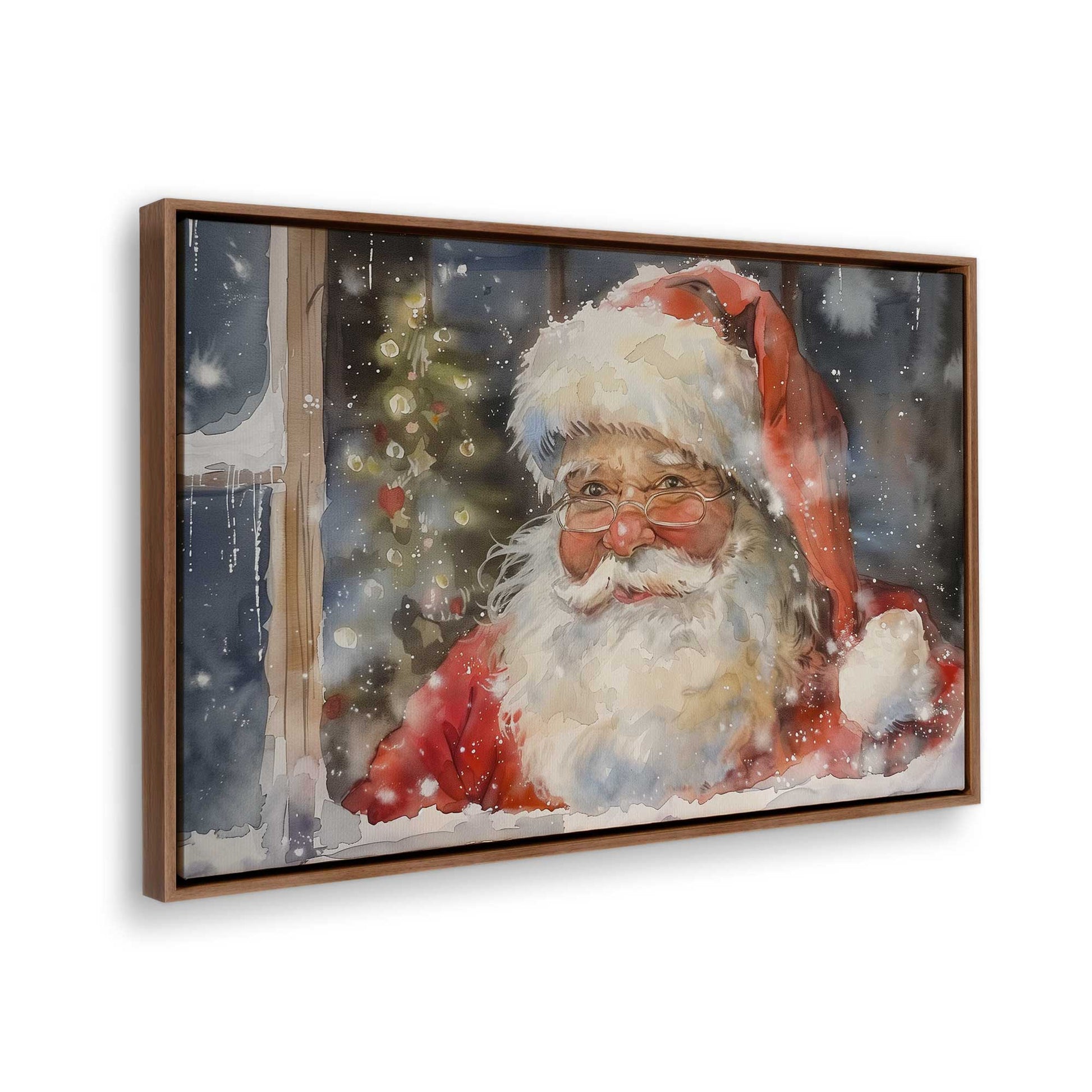 [Color:Walnut], Picture of the corner of the art