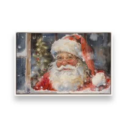 [Color:Opaque White], Picture of art in a White frame