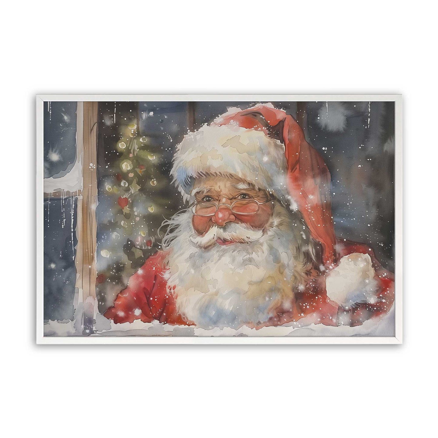 [Color:Opaque White], Picture of art in a Opaque White frame