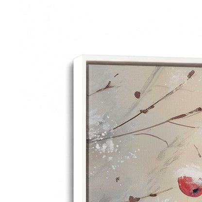 [Color:Opaque White], Picture of art in a White frame at an angle