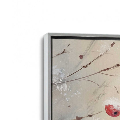 [Color:Polished Chrome], Picture of art in a Polished Chrome frame at an angle