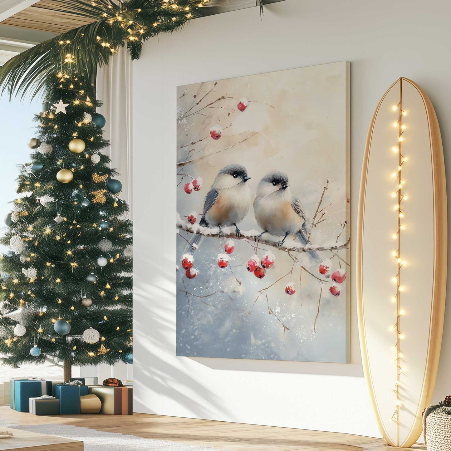 Picture of art in a room