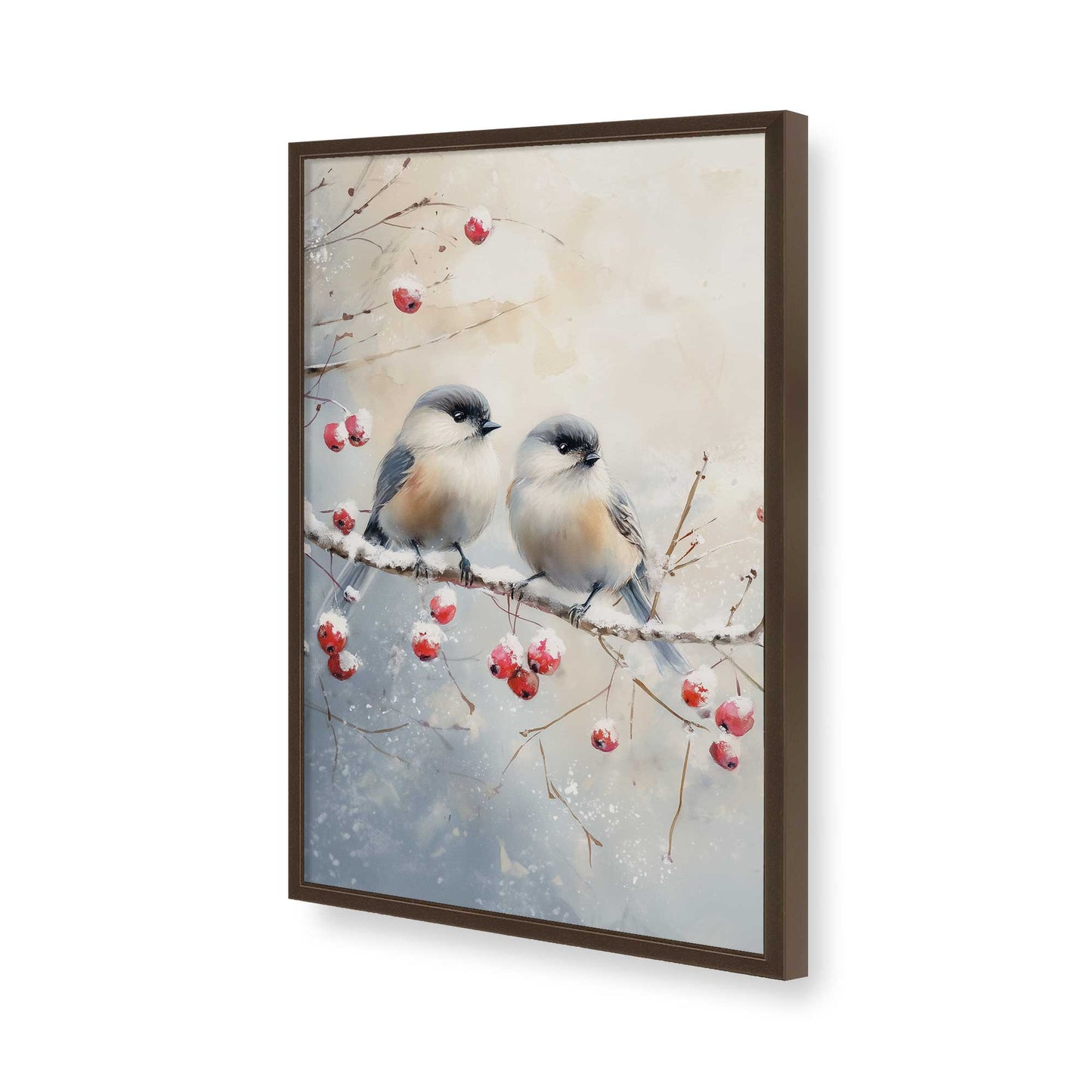 [Color:Belvinder Brown], Picture of art in a Belvinder Brown frame of the corner