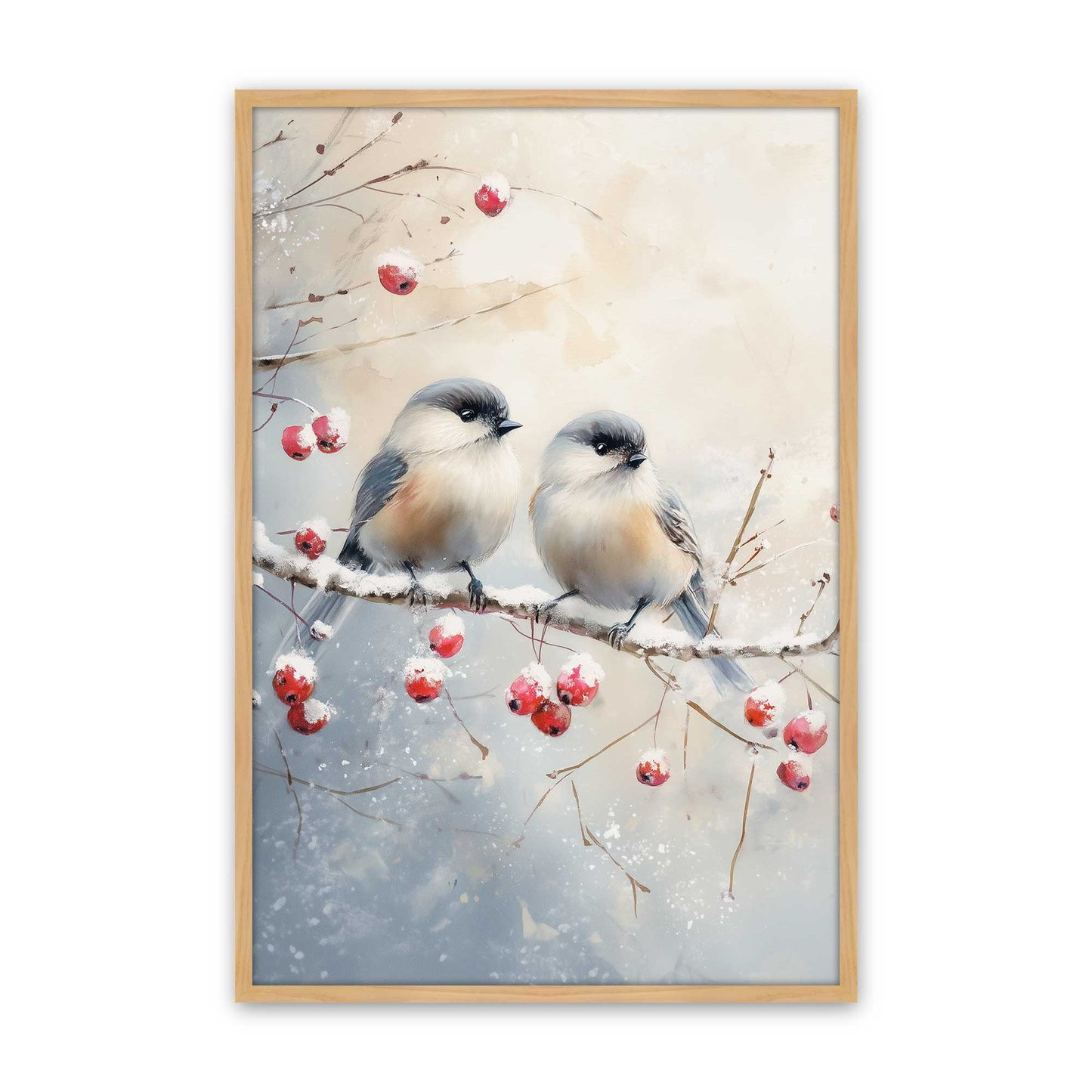 [Color:American Maple], Picture of art in a American Maple frame