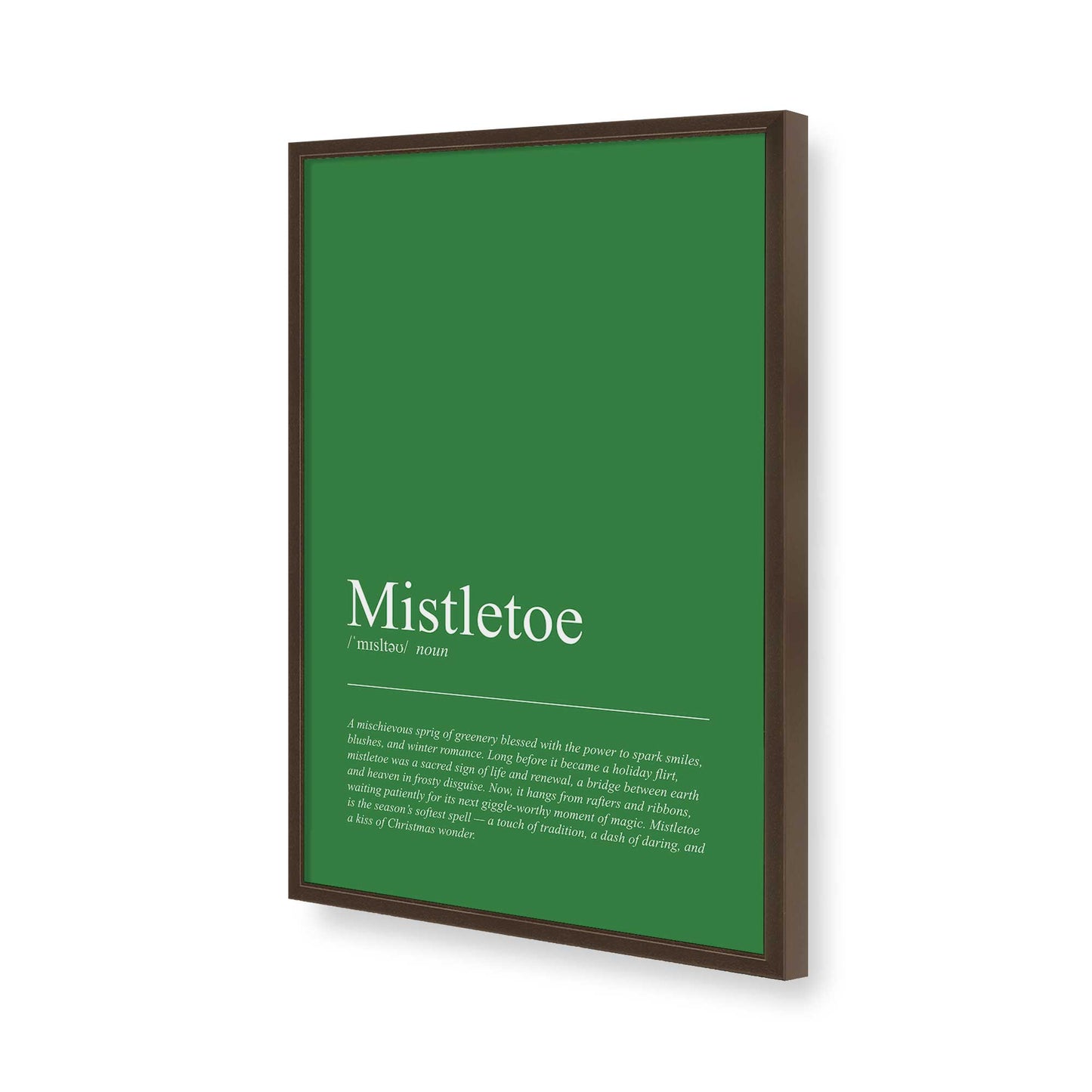 [Color:Belvinder Brown], Picture of art in a Belvinder Brown frame of the corner