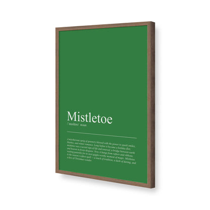 [Color:Walnut], Picture of art in a Walnut frame of the corner