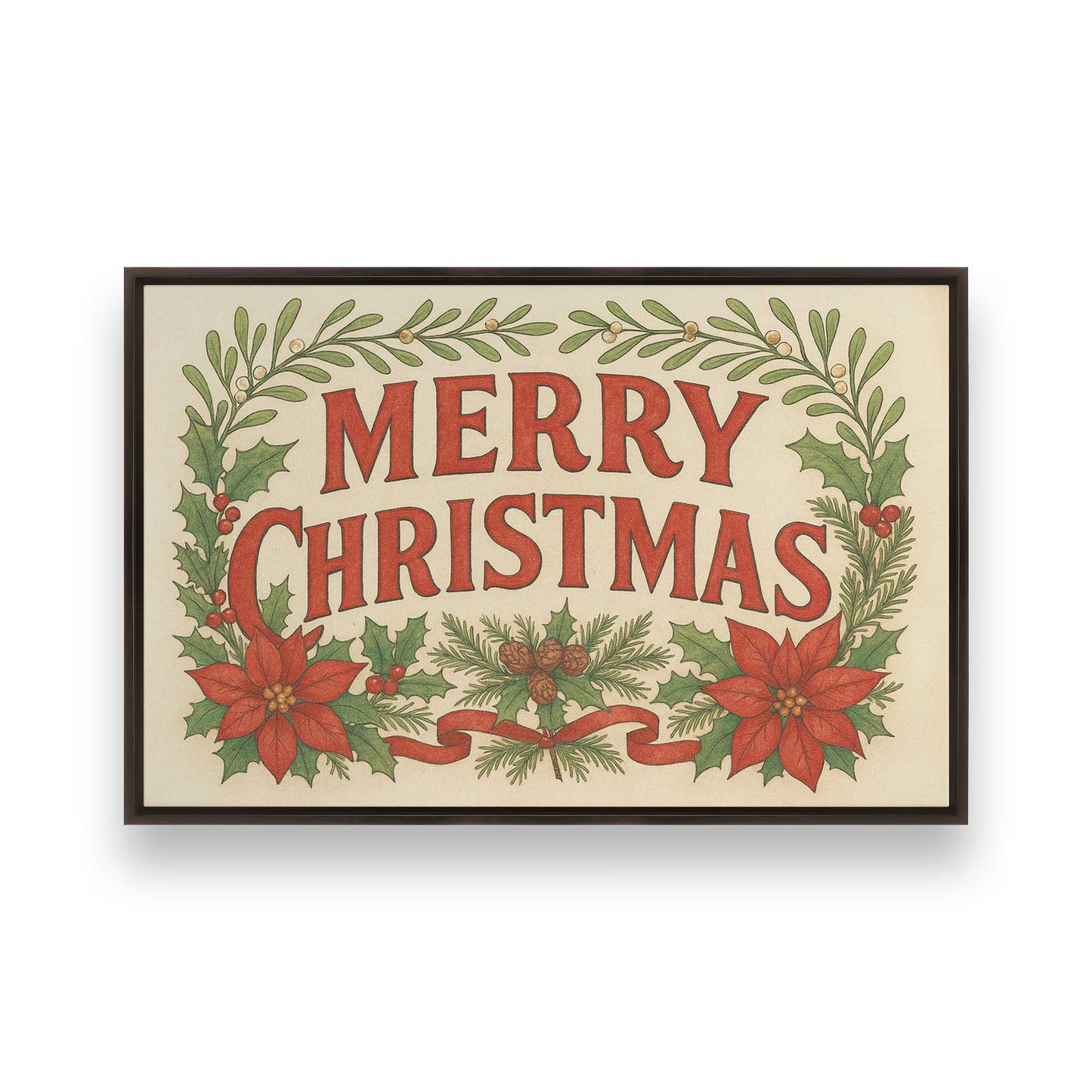 [Color:Espresso], Picture of art in a Espresso frame