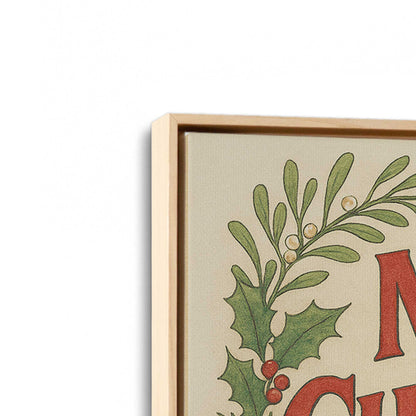 [Color:American Maple], Picture of art in a American Maple frame at an angle