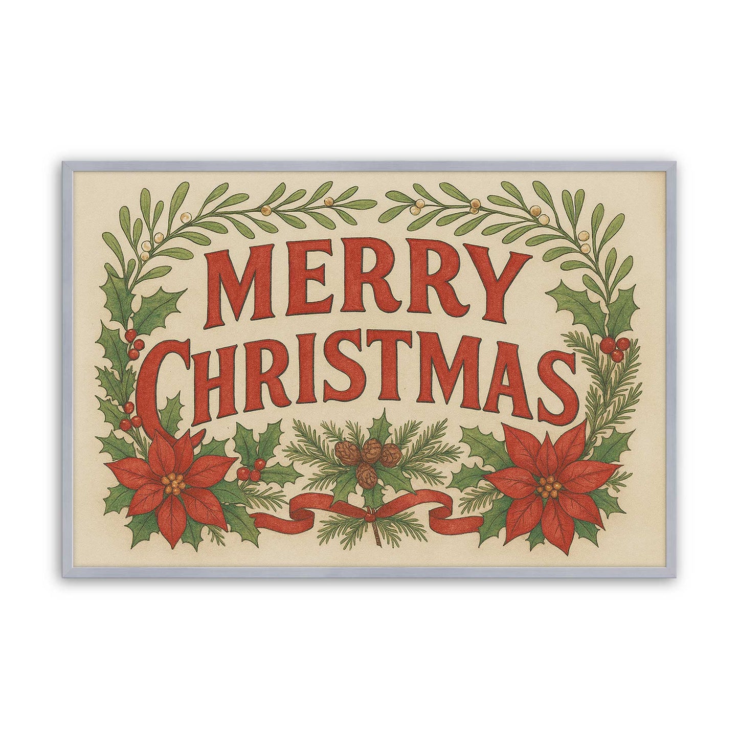 [Color:Polished Chrome], Picture of art in a Polished Chrome frame