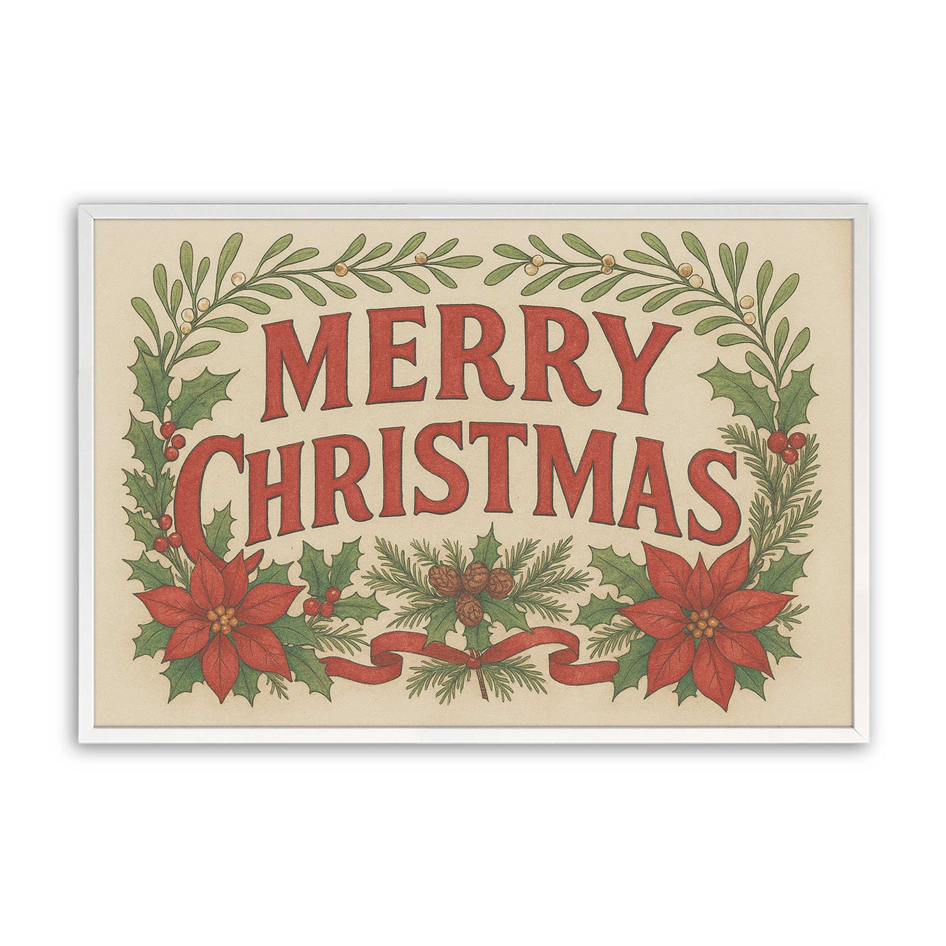 [Color:Opaque White], Picture of art in a Opaque White frame