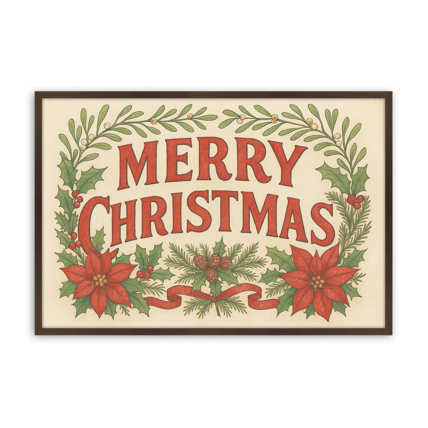 [Color:Belvinder Brown], Picture of art in a Belvinder Brown frame