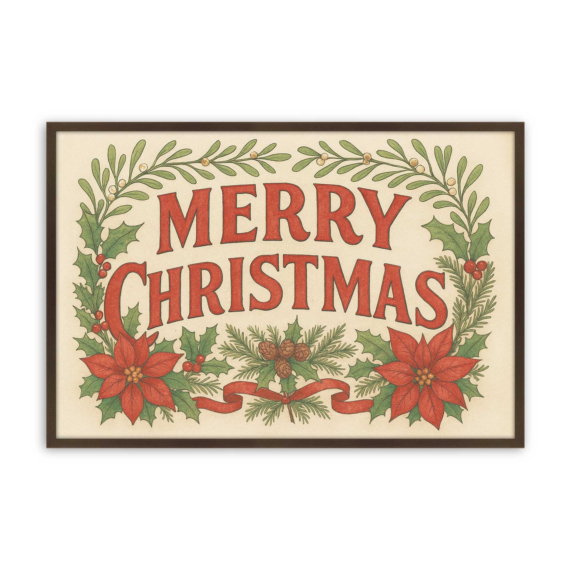 [Color:Belvinder Brown], Picture of art in a Belvinder Brown frame