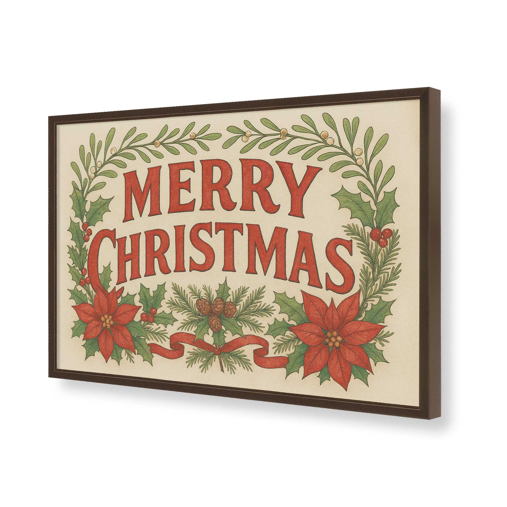 [Color:Belvinder Brown], Picture of art in a Belvinder Brown frame of the corner