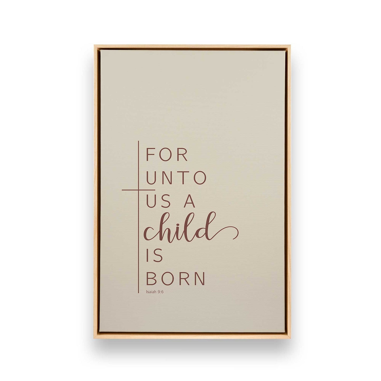 [Color:American Maple], Picture of art in a American Maple frame