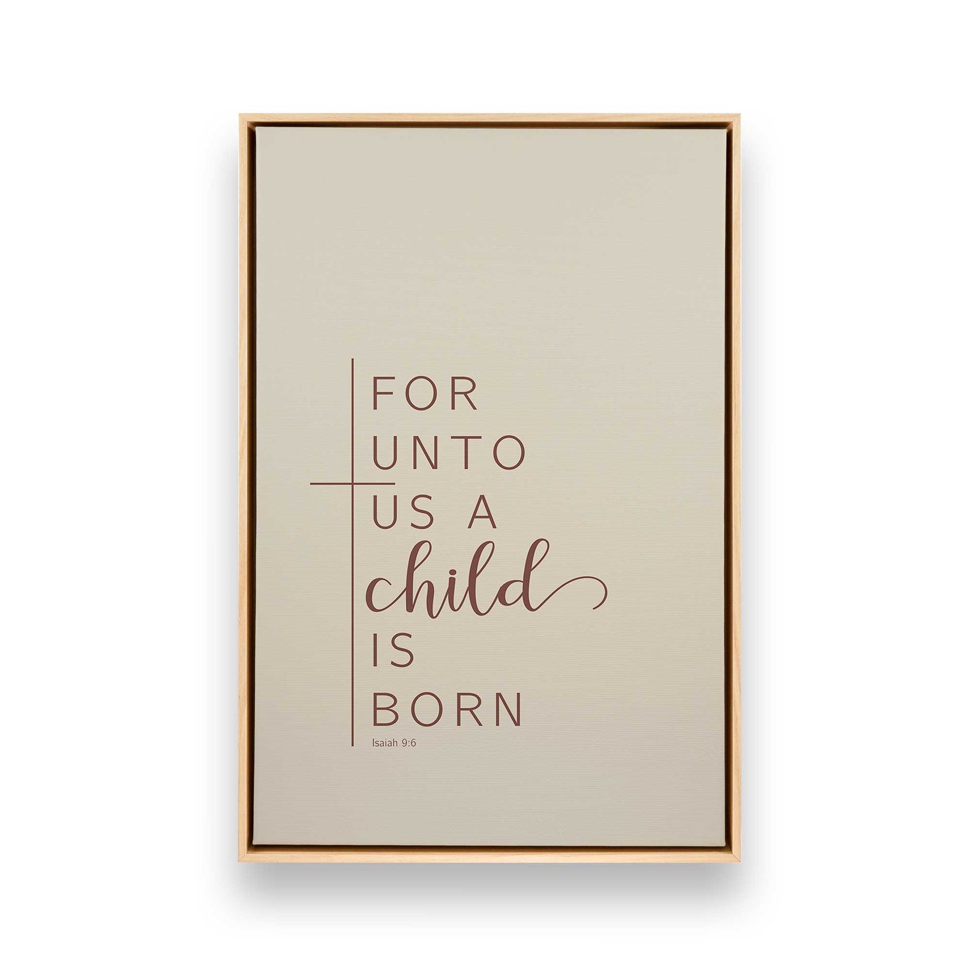 [Color:American Maple], Picture of art in a American Maple frame