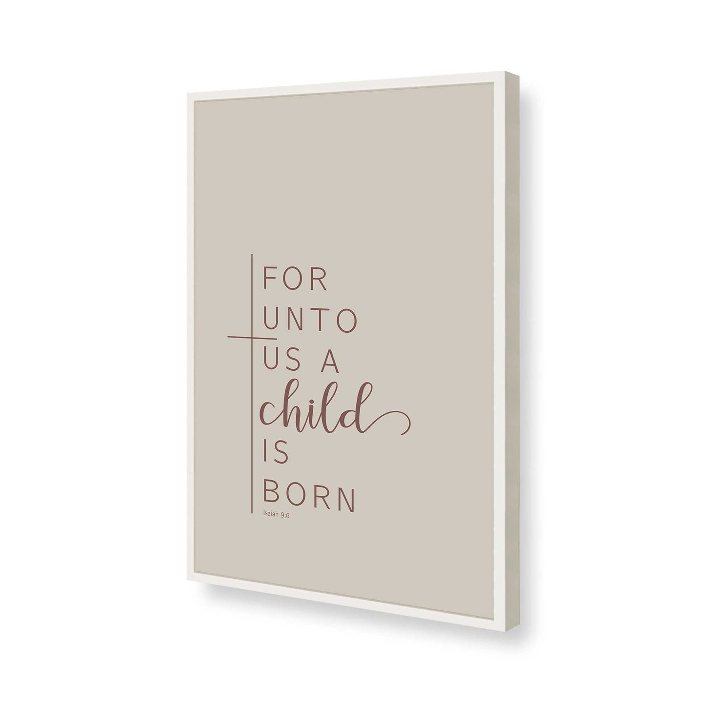 [Color:Opaque White], Picture of art in a Opaque White frame of the corner