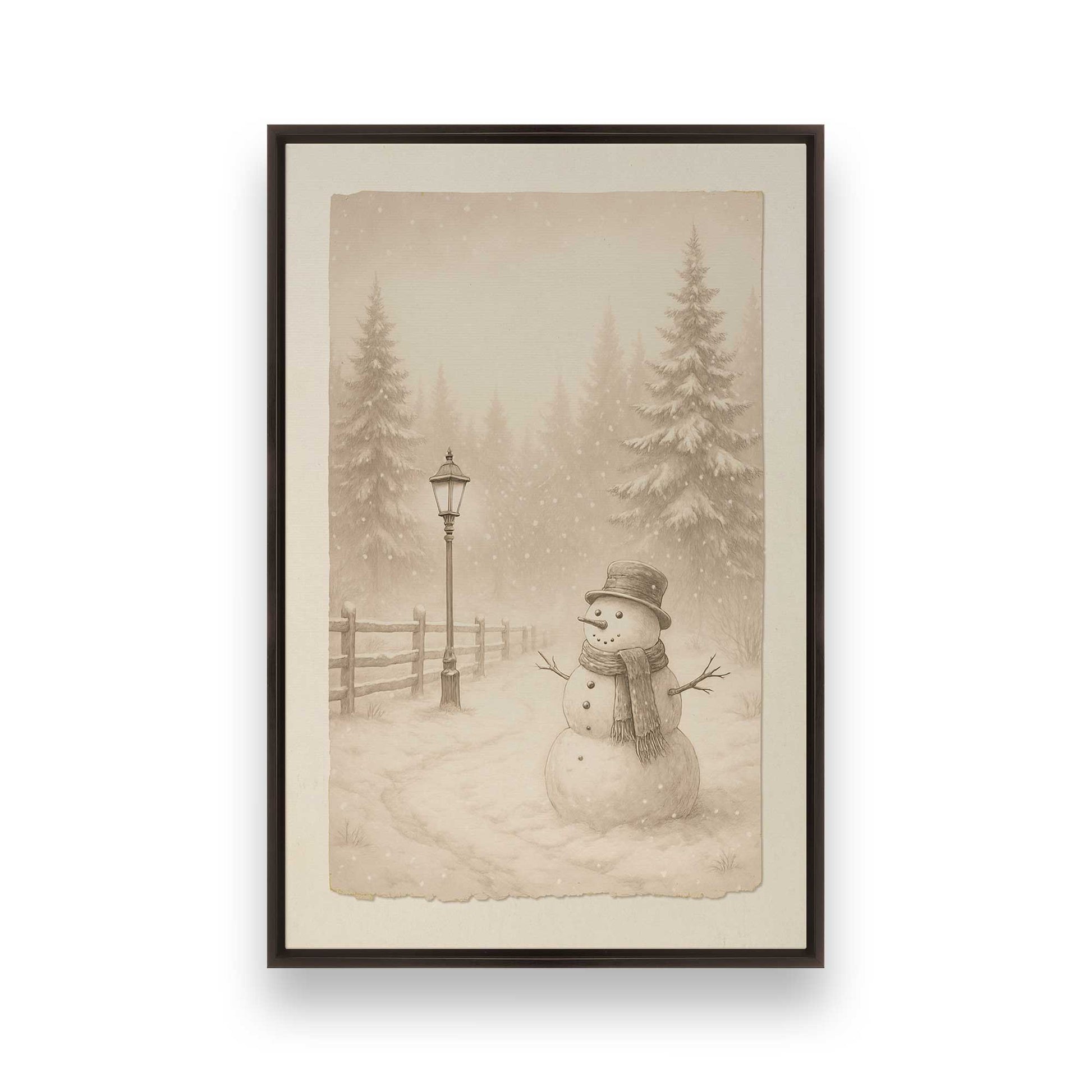 [Color:Espresso], Picture of art in a Espresso frame