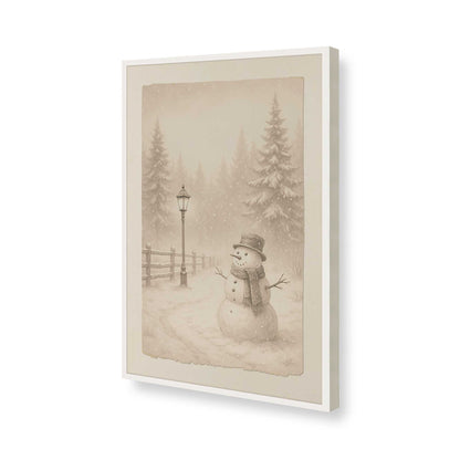 [Color:Opaque White], Picture of art in a Opaque White frame of the corner